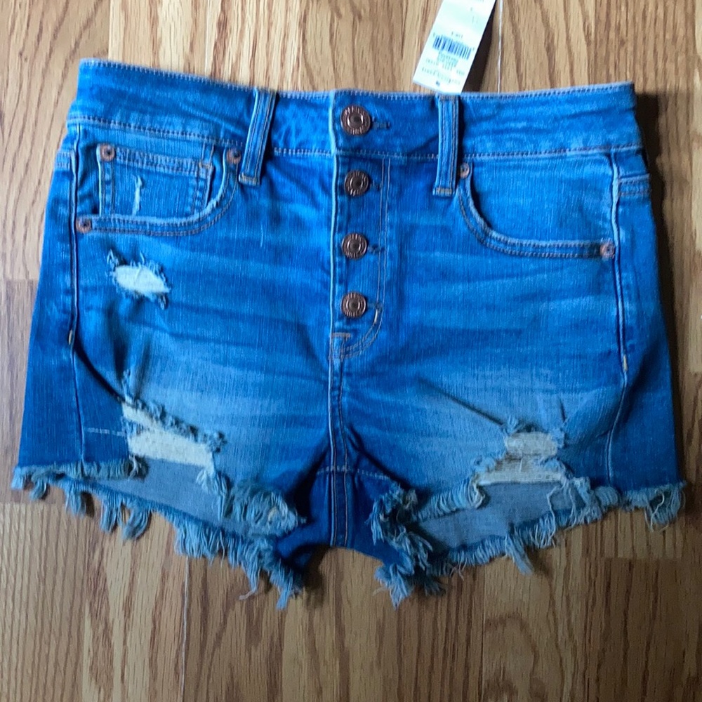 AEO Super Stretch Hi-Rise Shortie